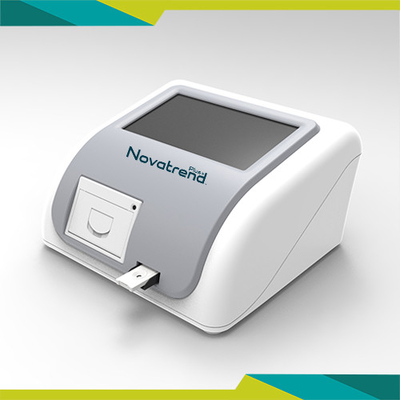 7&quot; monocanal do analisador do Immunoassay da fluorescência da tela da cor do toque do LCD