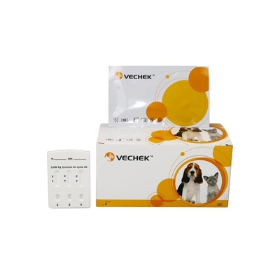 Da gaveta rápida combinado do teste do anticorpo de Ehrlichia do antígeno do CHW sangue inteiro