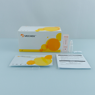 Gaveta rápida do teste do anticorpo conveniente de Cat Immunodeficiency Virus Test Kit FIV