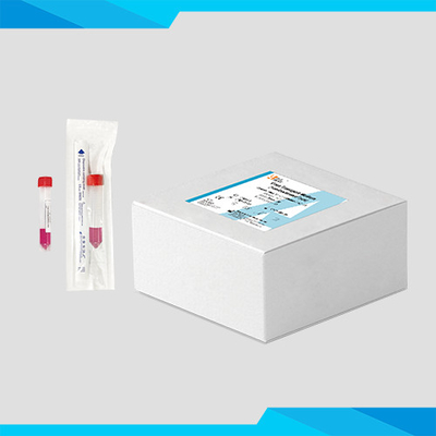 Tipo não neutralizado tubo médio do transporte viral com Rose Red Reagent transparente