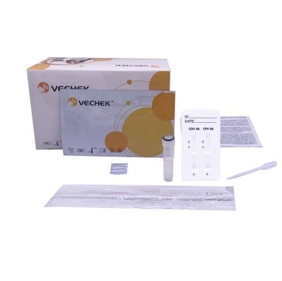 CDV CPV Ab combinou a gaveta rápida do teste do anticorpo para a detecção semi quantitativa