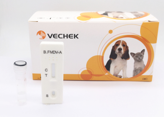 Teste rápido veterinário bovino do anticorpo do vírus A da doença de pé e de boca dos jogos do teste