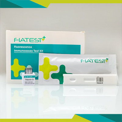 Método do Immunoassay da fluorescência da gaveta do teste da vitamina D do plasma do soro D2+D3