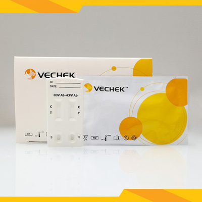 Teste canino conveniente Kit Combined Antibody Rapid Test CPV AG de CDV