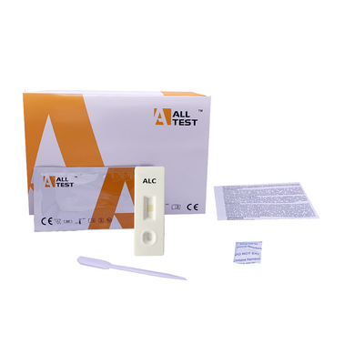 Teste de álcool rápido Kit Dipstick Panel da urina 3-5 minutos